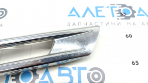 Front bumper grille trim right Mercedes GLS-class X166 13-19 chrome, sand