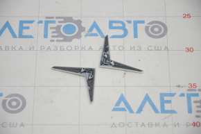 Emblem logo tailgate assembly Polestar 2 21- 2 parts