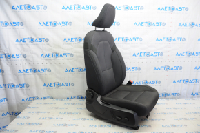 Passenger seat Polestar 2 21- with airbag, electric + mechanical, heated, black cloth, for cleaning, scratch