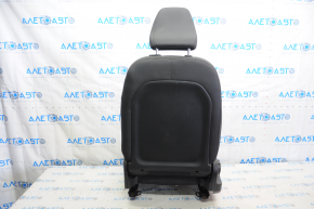 Passenger seat Polestar 2 21- with airbag, electric + mechanical, heated, black cloth, for cleaning, scratch