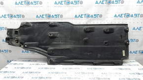 Left underbody protection Chrysler Pacifica 17- FWD dented, tears