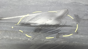 Left underbody protection Chrysler Pacifica 17- FWD dented, tears