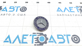 Mercedes GLS-class X166 13-19 bonnet emblem blue
