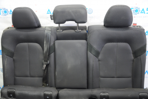 Rear row of seats 2nd row Polestar 2 21- black cloth, for cleaning