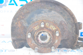Front right axle with hub Mitsubishi Outlander Sport ASX 10- with ABS sensor, rusty, chip cut off, hub to be replaced