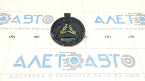 Center cap for Mercedes GLS-class X166 13-19 75/70mm disk, blue, corrosion on chrome