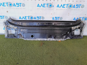 Rear panel Audi A6 C7 12-18 2 parts, drilled, black