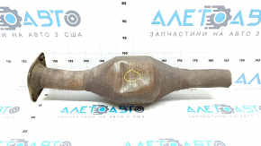 Catalytic converter from the middle part of Toyota Highlander 08-13 hybrid, dented, mesh crumbled