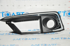 Bumper grille left Honda Civic X FC 19-21 under fog lights