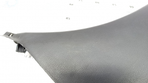Center pillar trim lower right Mercedes GLS-class X166 13-19 black, scratches, dented mount