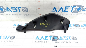 Front panel trim side left Mercedes GLS-class X166 13-19 black