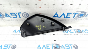 Front panel trim side right Mercedes GLS-class X166 13-19 black