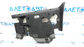 Front panel trim lower driver's footwell Mercedes GLS-class X166 13-19 black, scratches