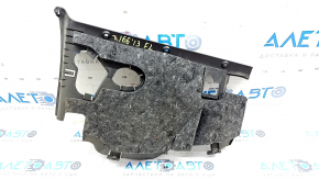 Front panel trim lower driver's footwell Mercedes GLS-class X166 13-19 black, scratches