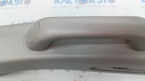 Center pillar trim upper belt left Chrysler Pacifica 17- gray with handle, scratches, abrasions