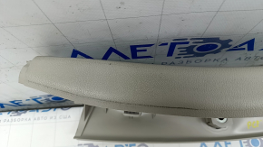 Center pillar trim upper belt left Chrysler Pacifica 17- gray with handle, scratches, abrasions