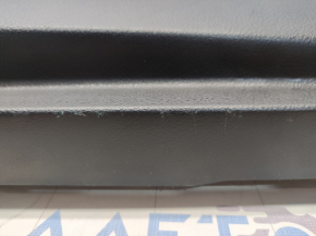 Door trim card front left Lexus ES300h ES350 13-18 black with black insert leather, armrest leather, molding under wood gloss, under seat memory, scratches