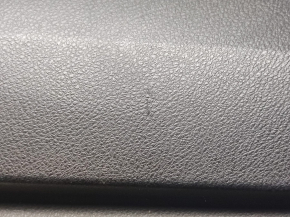 Door trim card front left Lexus ES300h ES350 13-18 black with black insert leather, armrest leather, molding under wood gloss, under seat memory, scratches