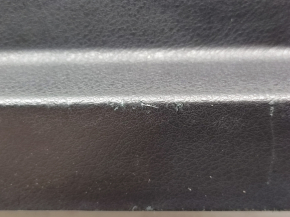 Door trim card front left Lexus ES300h ES350 13-18 black with black insert leather, armrest leather, molding under wood gloss, under seat memory, scratches