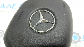 Airbag in steering wheel driver Mercedes GLS-class X166 13-16 black, chrome finish