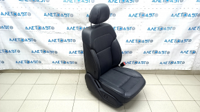 Passenger seat Mercedes GLS-class X166 13-19 with airbag, electric with memory, heating, black leather, dented leather