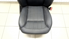 Passenger seat Mercedes GLS-class X166 13-19 with airbag, electric with memory, heating, black leather, dented leather