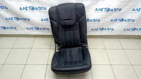 Rear row of seats 3rd row left Mercedes GLS-class X166 13-19 leather black