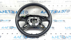 Naked steering wheel Mercedes GLS-class X166 13-16 leather black with heating, for holding in a lane, scratches, dents