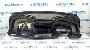 Torpedo front panel with AIRBAG Chrysler Pacifica 17-20 black, scratches, broken mount
