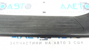 Door sill trim inner front left Mercedes GLS-class X166 13-19 black, scratches