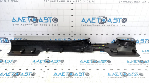 Door sill trim front left Volkswagen ID.4 21-23 black, worn
