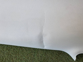 Headlining Chrysler Pacifica 17-20 without panorama, gray, creased, dented, scratched, needs cleaning