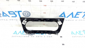 Climate control trim Mercedes GLS-class X166 13-19 black