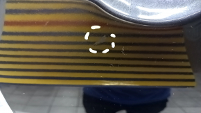 Door bare front right Chrysler Pacifica 17- black PXR, butts