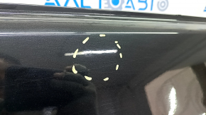Door bare front right Chrysler Pacifica 17- black PXR, butts