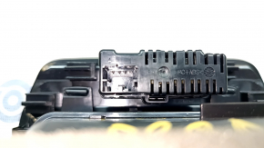 Air duct deflector for center console Volkswagen ID.4 21-23 with USB hub, glossy, black, worn, no direction adjustment