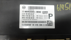 Mercedes GLS-class X166 13-19 passenger seat control unit chip is broken