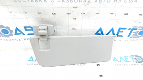 Small right visor Mercedes GLS-class X166 13-19 gray, with hook, for cleaning