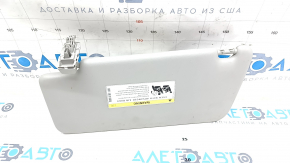 Right visor Mercedes GLS-class X166 13-19 gray, without hook, for cleaning