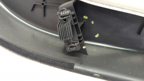 Door trim card front right Polestar 2 21- black plastic, armrest black cloth, insert black cloth, needs cleaning, scratches, broken fastening