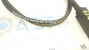The bonnet release cable, front part of Mercedes GLS-class X166 13-19, has dried out