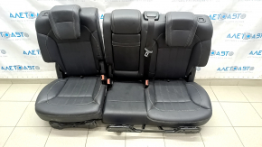 Rear row of seats 2 row Mercedes GLS-class X166 13-19 leather black, for cleaning