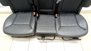 Rear row of seats 2 row Mercedes GLS-class X166 13-19 leather black, for cleaning