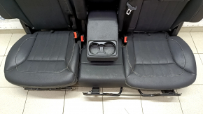Rear row of seats 2 row Mercedes GLS-class X166 13-19 leather black, for cleaning