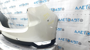 Rear bumper bare Mazda CX-5 17- white, scratches