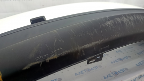 Rear bumper bare Mazda CX-5 17- white, scratches