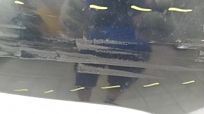 Bare front bumper Chrysler Pacifica 17-20 under fog lights without parking sensors, black, scratches, dents, broken fasteners