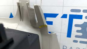 Arch trim lower left Chrysler Pacifica 17- front part under the curtain, gray, scratches, abrasions, broken fastener, for dry cleaning
