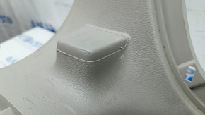 Lower left arch trim Chrysler Pacifica 17- rear part under spare tire, gray, scratches, abrasions, for dry cleaning, tear