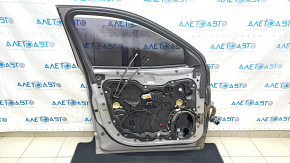 Door assembly front left Jeep Cherokee KL 14- keyless, silver PSC, butt